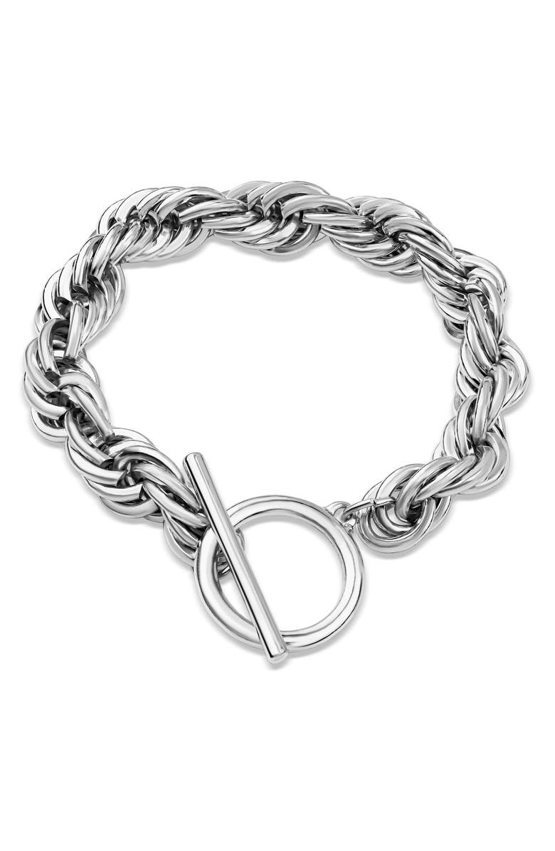 JARDIN Rope Chain Toggle Bracelet, Main, color,