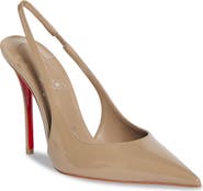 Christian Louboutin Miss Z Pointed Toe Slingback Pump