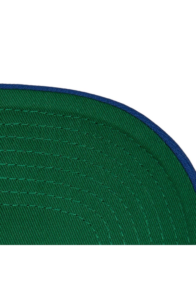 Men's Mitchell & Ness Navy Edmonton Oilers Core Team Ground Pro Adjustable Hat, Alternate, color, Navy