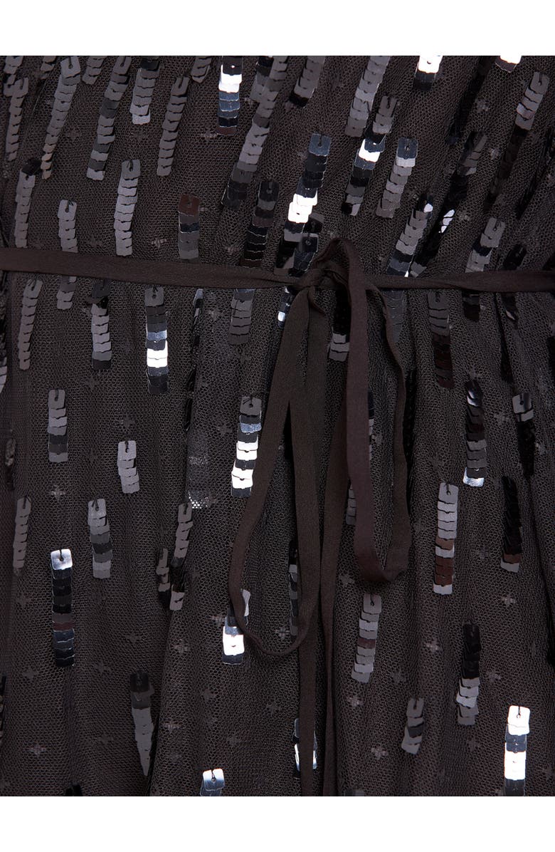 Needle & Thread Sequin Dash Mini Dress, Alternate, color, Graphite