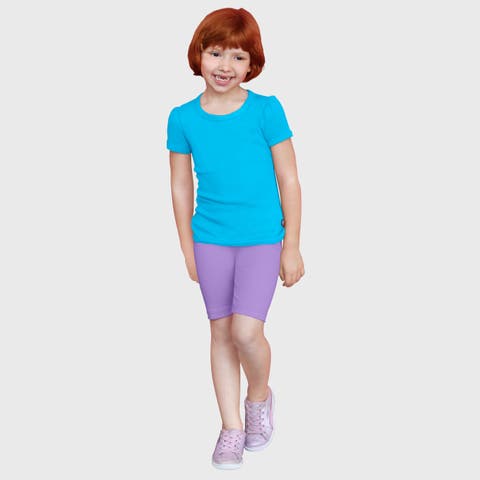 Girls 100% Cotton Short Sleeve Puff Classic Fit Tee (Toddler/Kids)