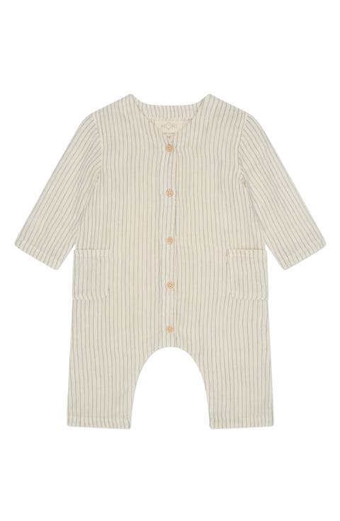 Organic Cotton Muslin Romper (Baby)