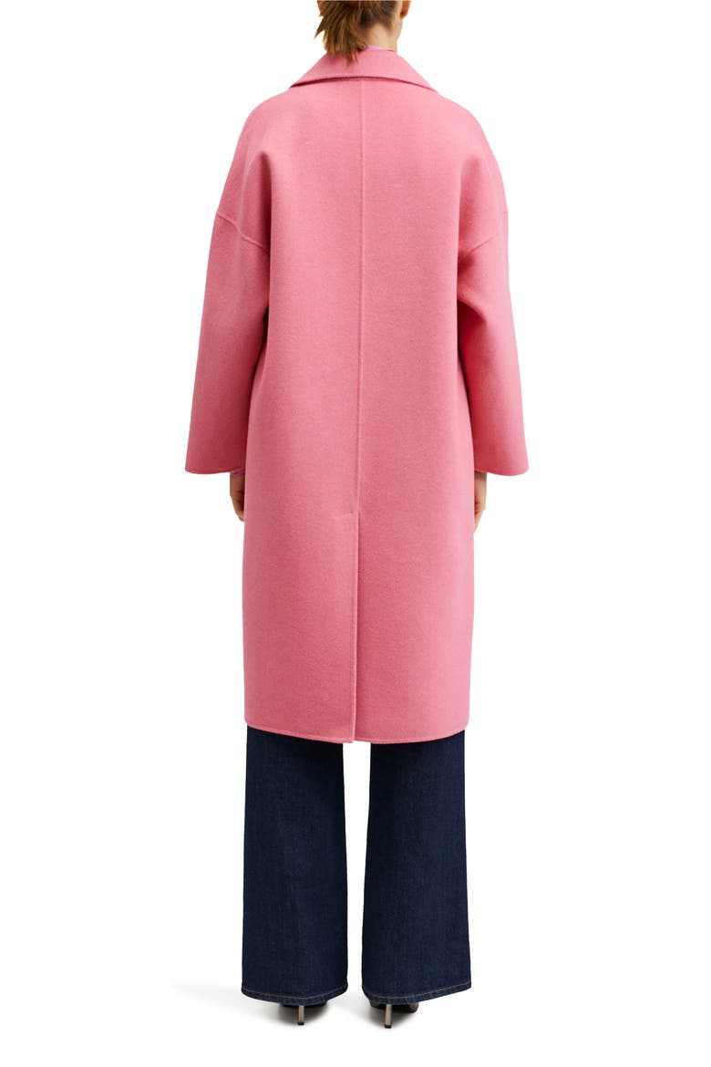 Wool Blend Coat, Alternate, color, PINK