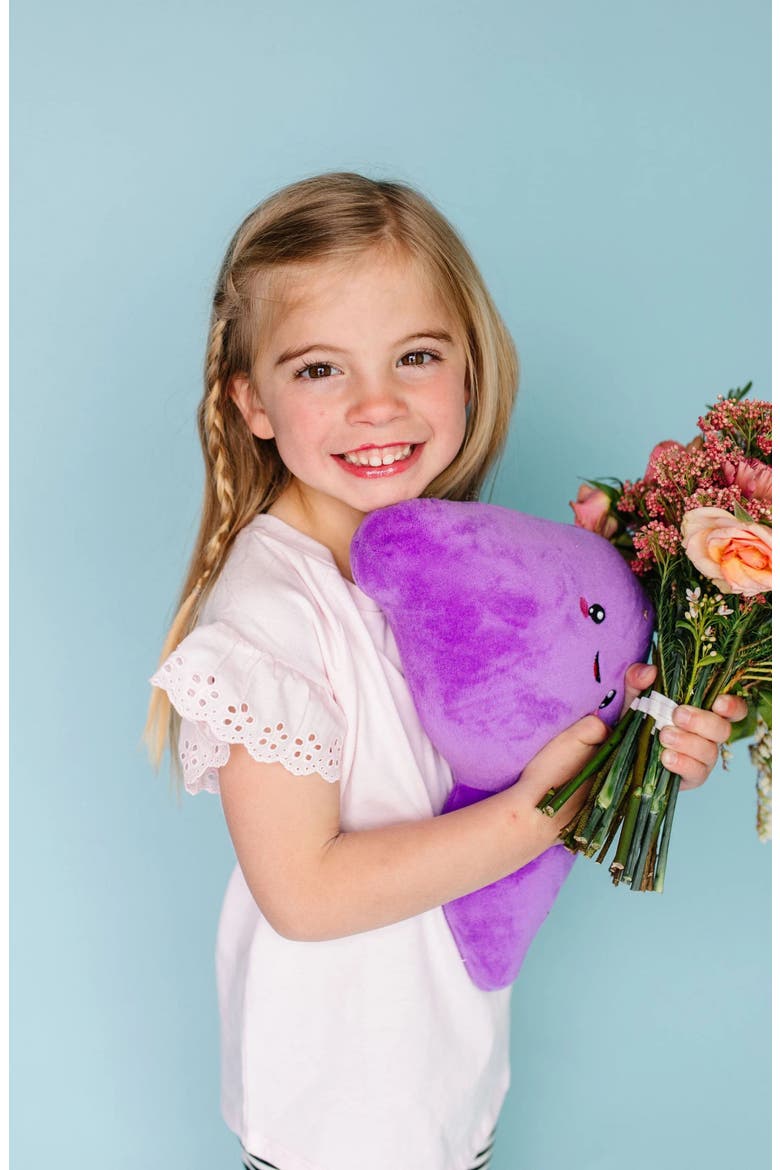 Liver Plushie Organ Toys, Alternate, color, Medium Purple