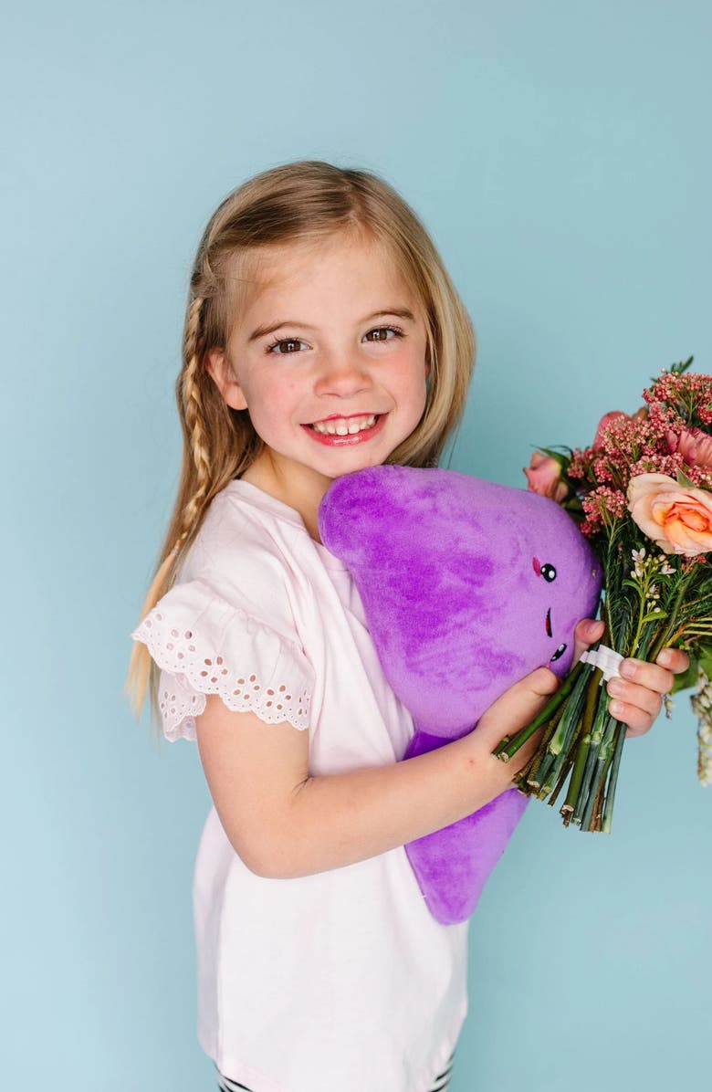 Nerdbugs Liver Plushie Organ Toys, Alternate, color, Medium Purple