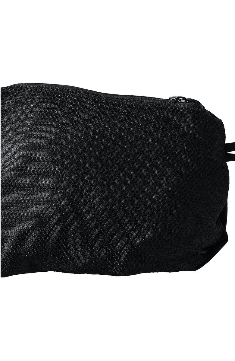 Lands' End Woven Packable 3" Dolphin Hem Swim Cover-up Shorts, Alternate, color, Black