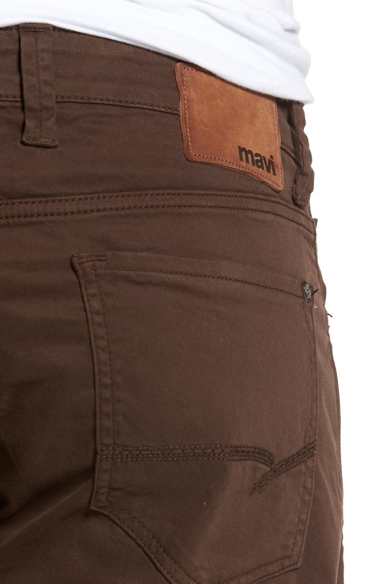 Mavi Jeans Zach Straight Fit Twill Pants, Alternate, color,