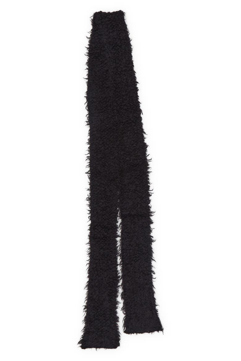 Nassim Scarf, Alternate, color, BLACK