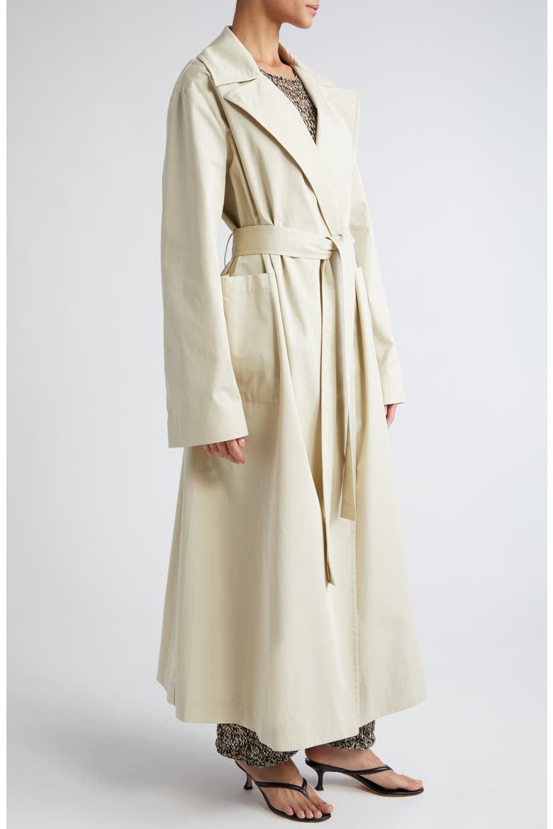 Water Repellent Cotton Trench Coat, Alternate, color, SAND