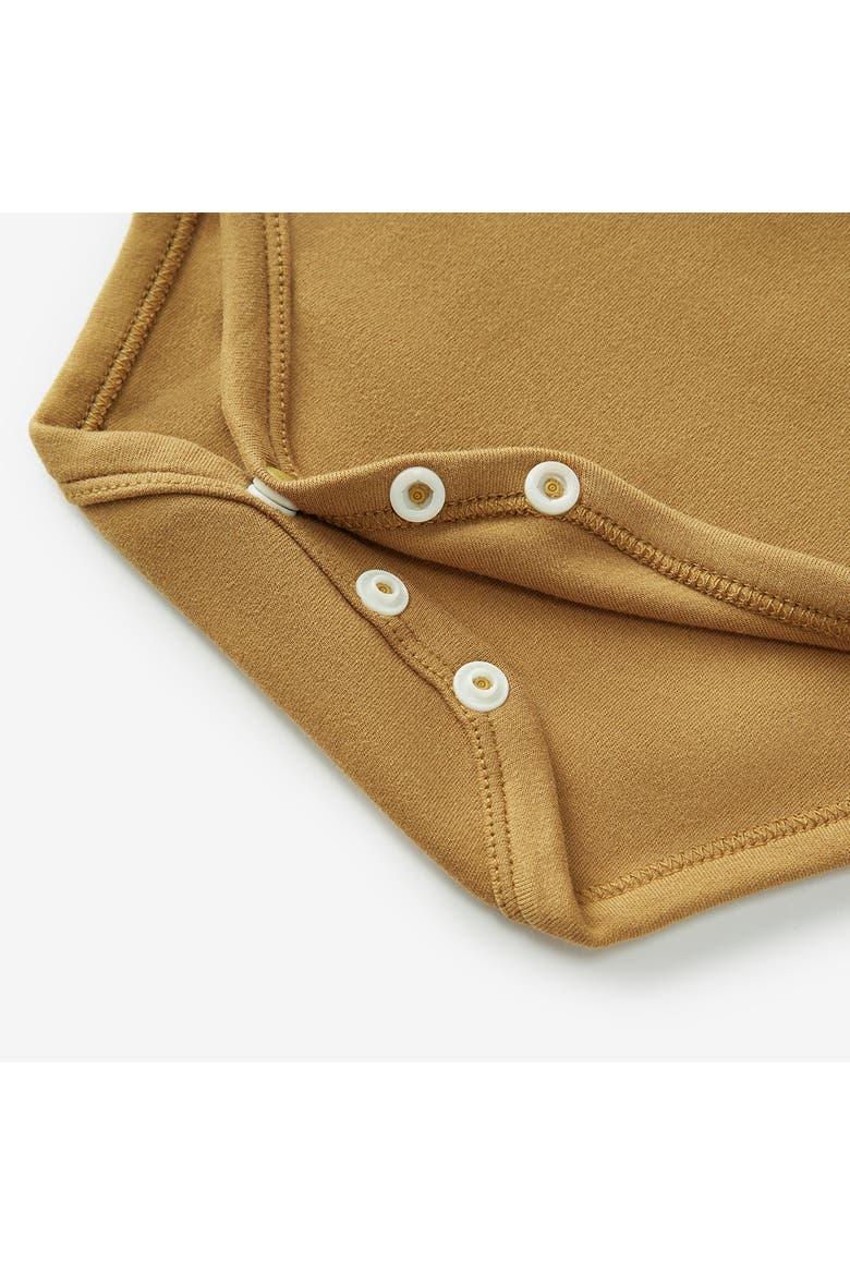 Brushed Long Sleeve One Piece, Alternate, color, Peanut