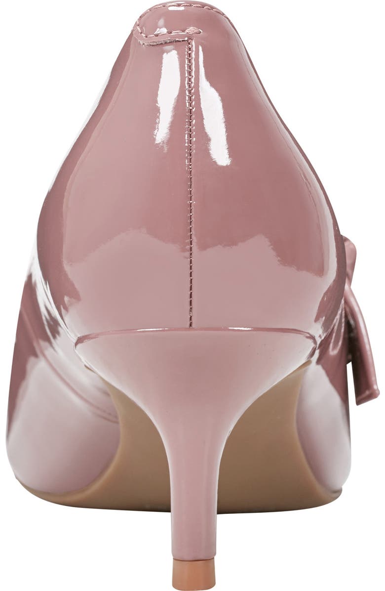 Bandolino Medley Mary Jane Pointed Toe Kitten Heel Pump, Alternate, color, Medium Pink