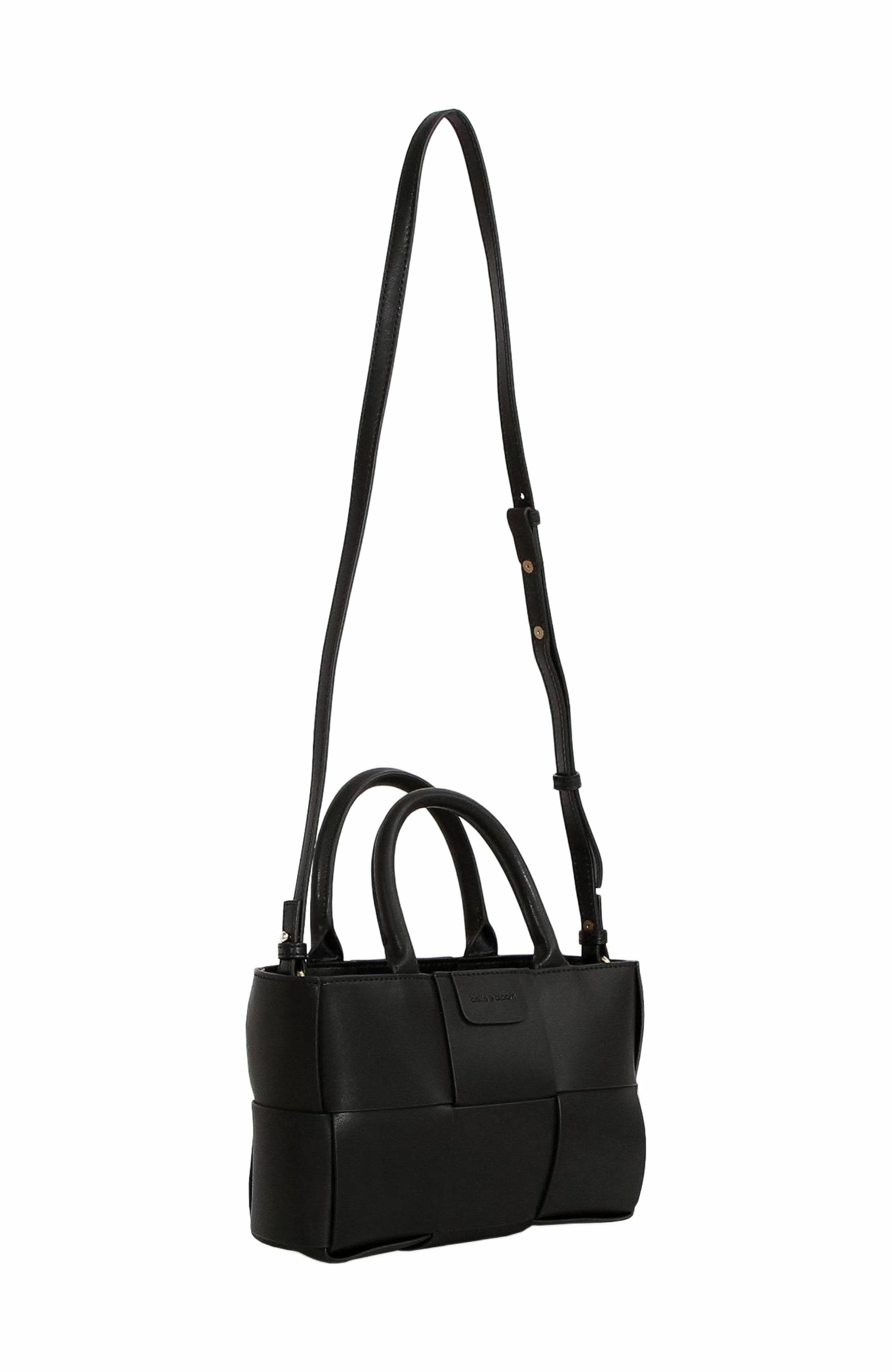 Little Love Woven Crossbody Bag, Alternate, color, Black