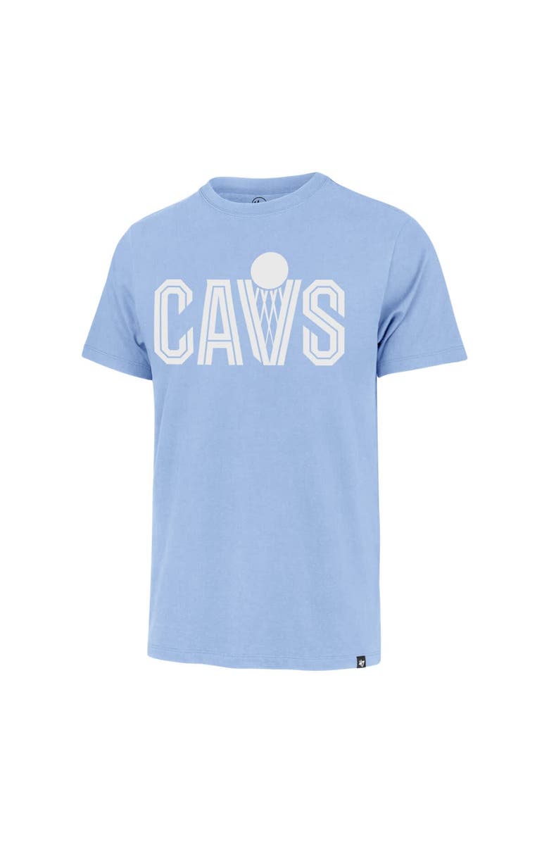 '47 Men's '47 Light Blue Cleveland Cavaliers Franklin T-Shirt, Alternate, color, Light Blue