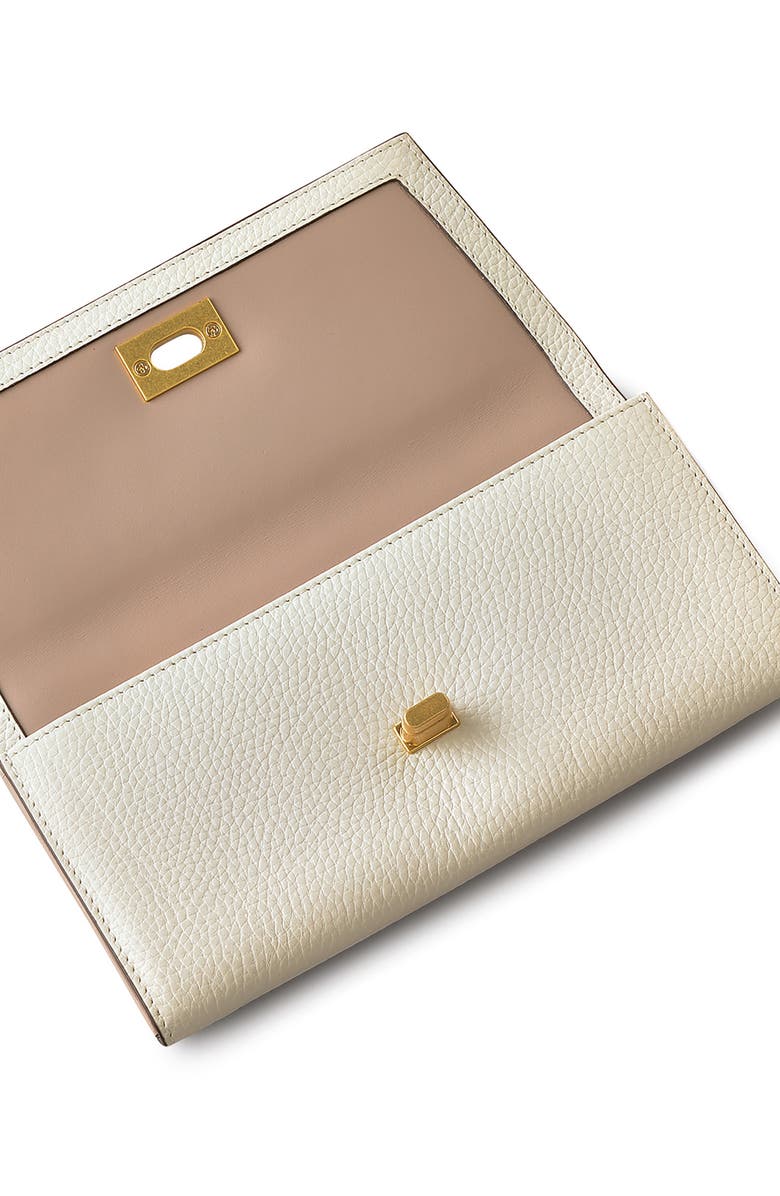 Radley Brooke Avenue Large Flapover Wallet, Alternate, color, Chalk