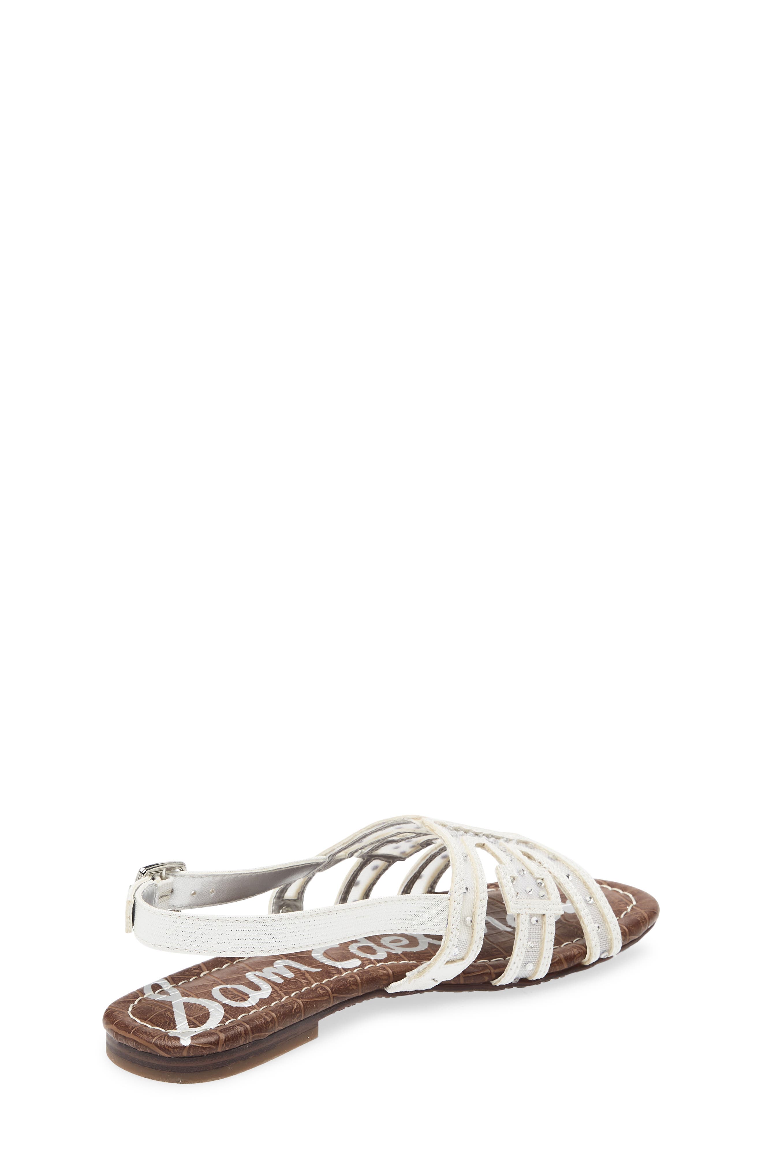 Kids' Bella Slingback Sandal, Alternate, color, WHITE