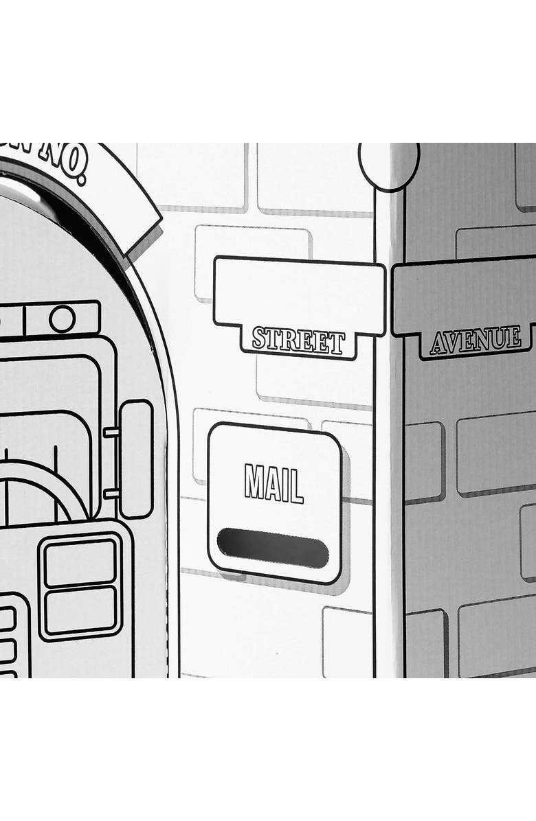 Easy Playhouse Police And Fire Station Kids Art & Craft, Alternate, color, Multicolored