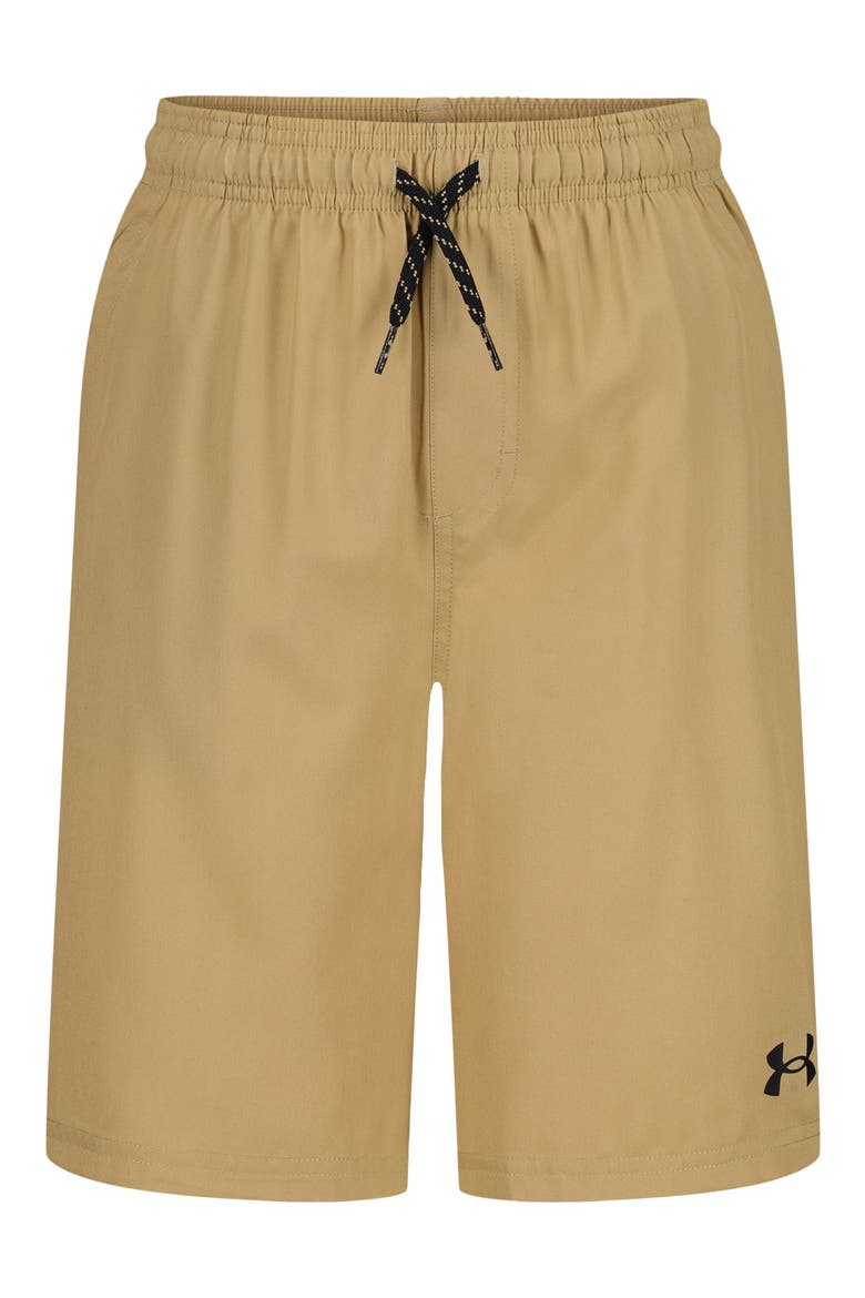 Kids' OD Stretch Shorts, Main, color, FIELD KHAKI