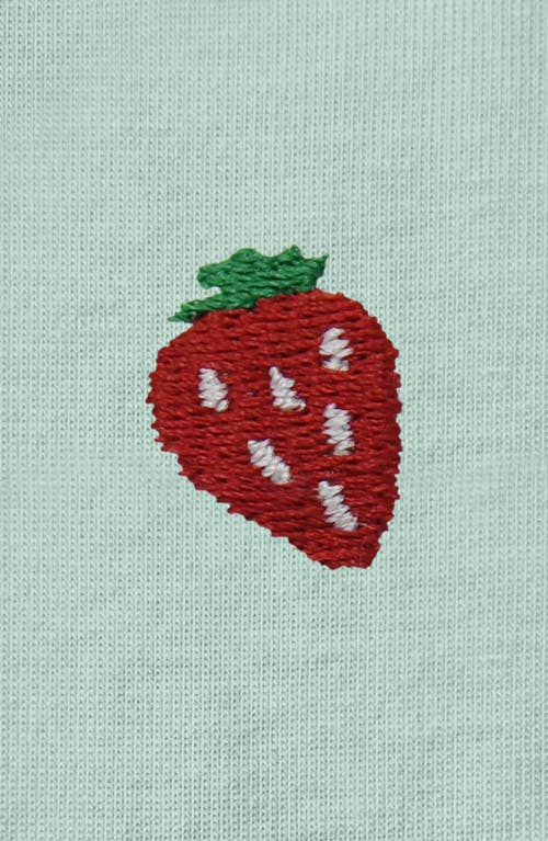 Dalix Womens Lil Strawberry Jersey Tee In Multi