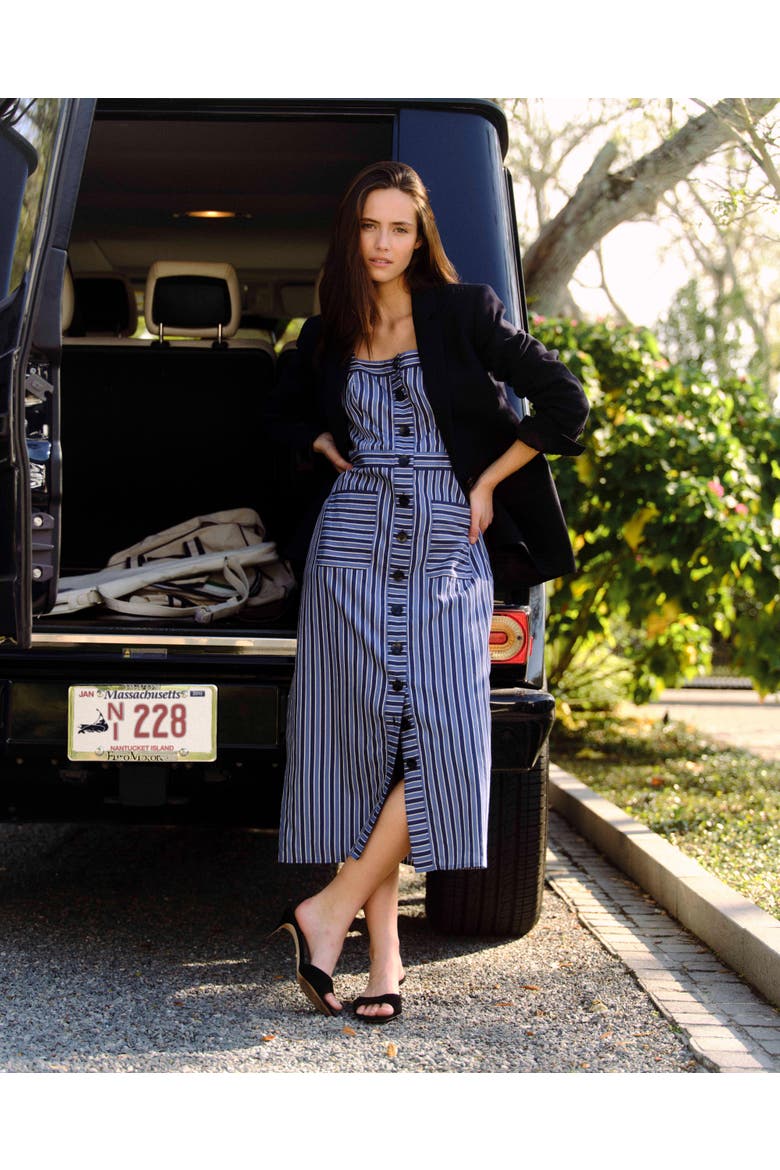 Natalie Midi Dress, Alternate, color, Blue