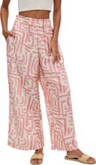 Raffya Pop Front Tie Warhol Print Pants