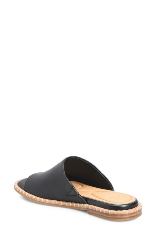 Söfft Noble Ii Slide Sandal In Black