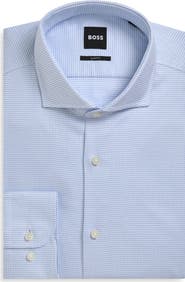 BOSS P-Hank Slim Fit Cotton Dress Shirt
