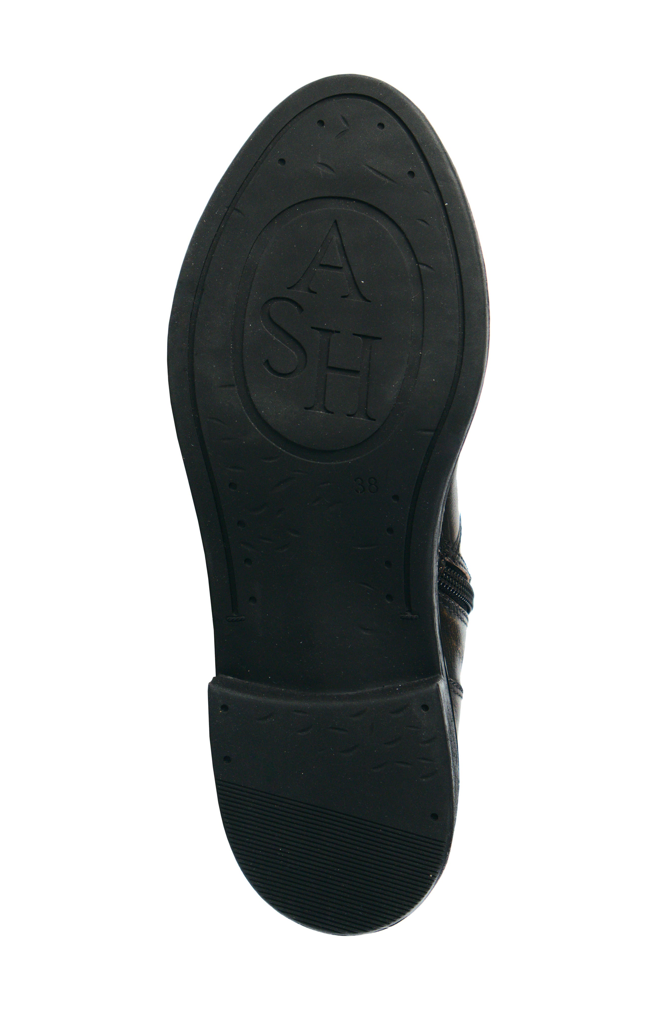 Flax Moto Boot, Alternate, color, BLACK DISTRESSED