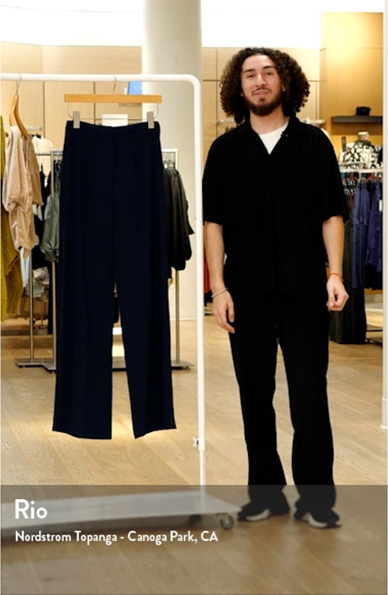 Wide Leg Tuxedo Pants, sales video thumbnail