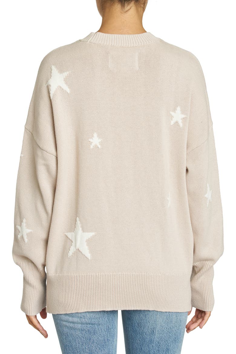 Darya Cotton Sweater, Alternate, color, ROYAL DOVE