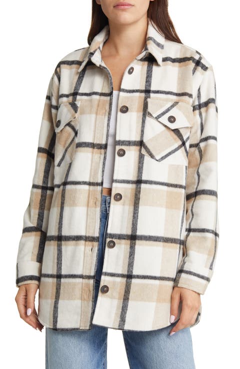 Plaid Flannel Shacket