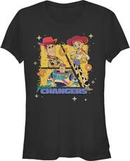 Toy Story 5 Junior's Toy Story 5 Three Friends Game Changers Graphic T-Shirt