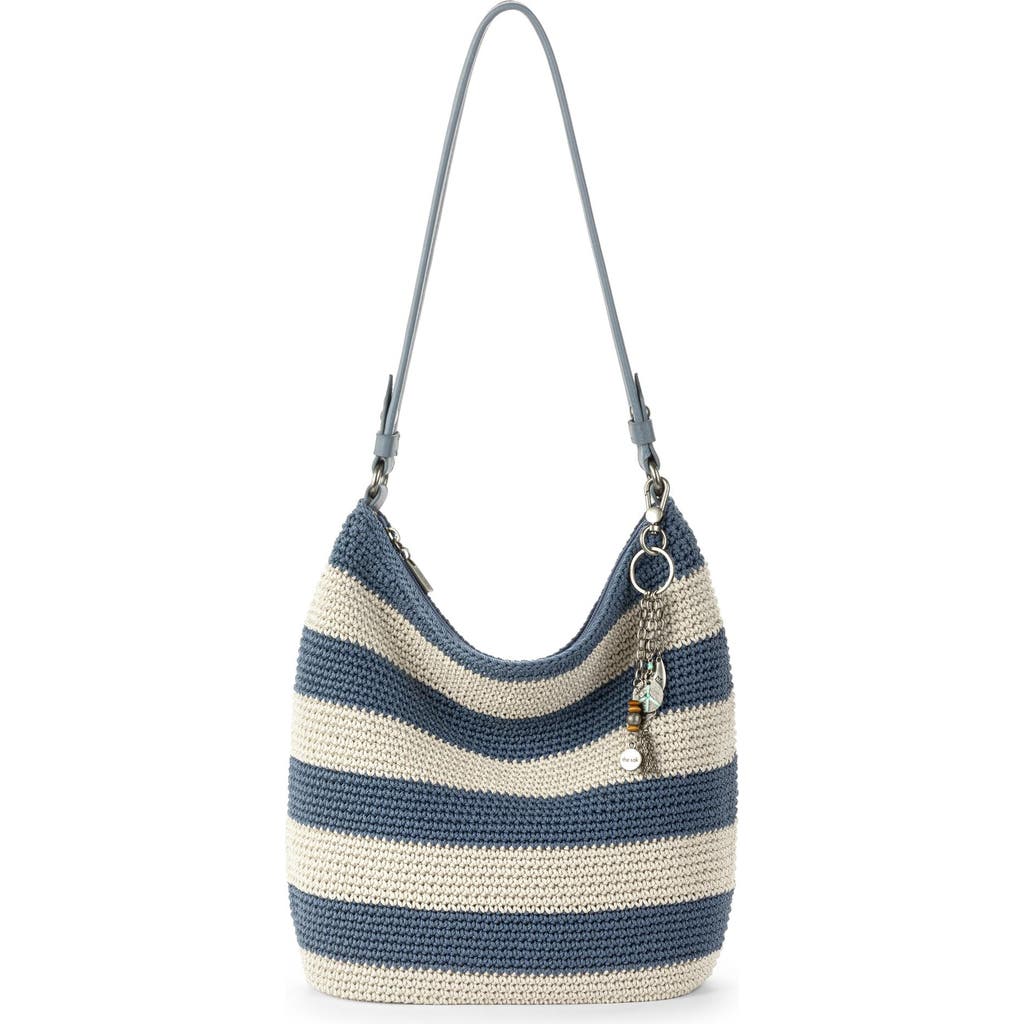 The Sak Sequoia Hobo Leather Bag In Blue