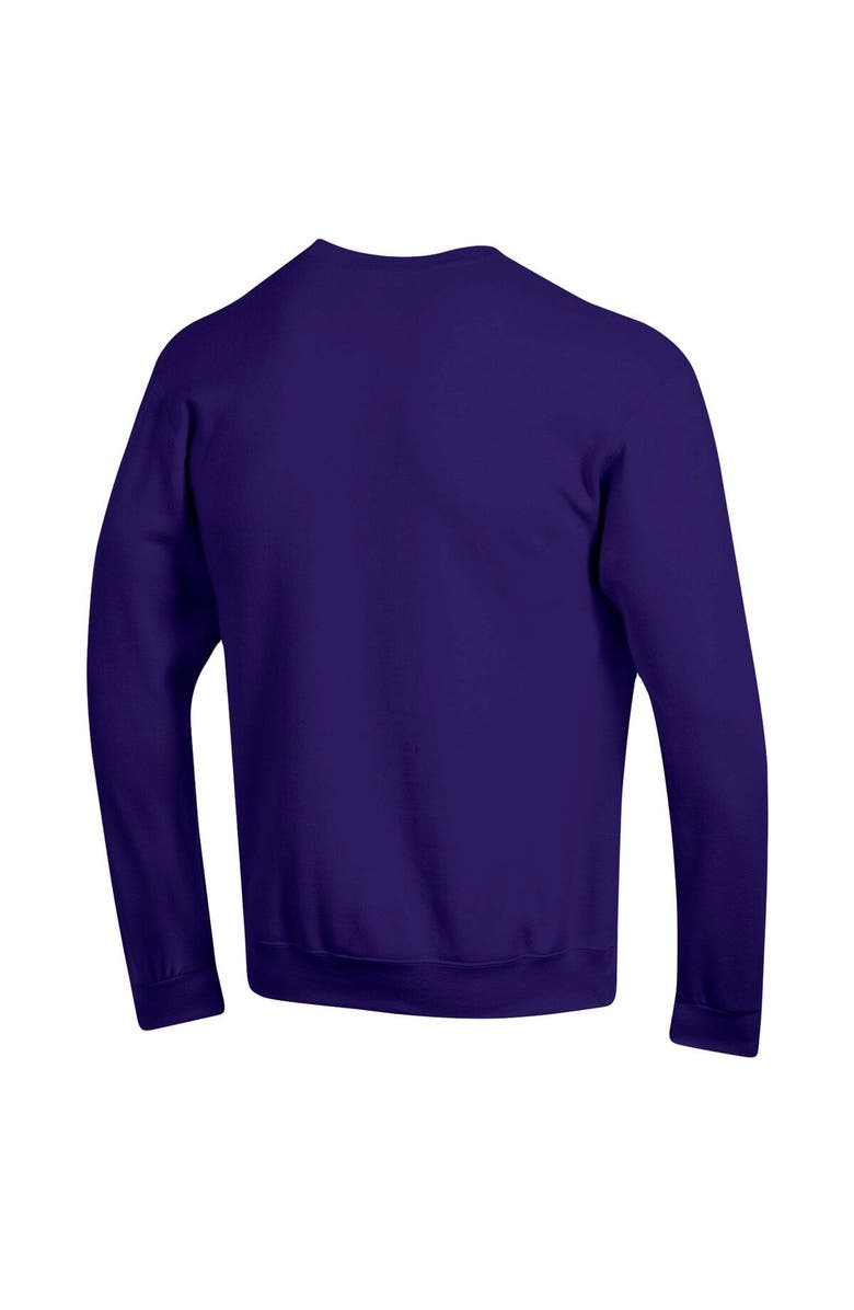 Champion Men's Champion Purple LSU Tigers Arch Pill Sweatshirt, Alternate, color, 