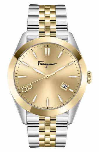 FERRAGAMO Classic Bracelet Watch, 42mm