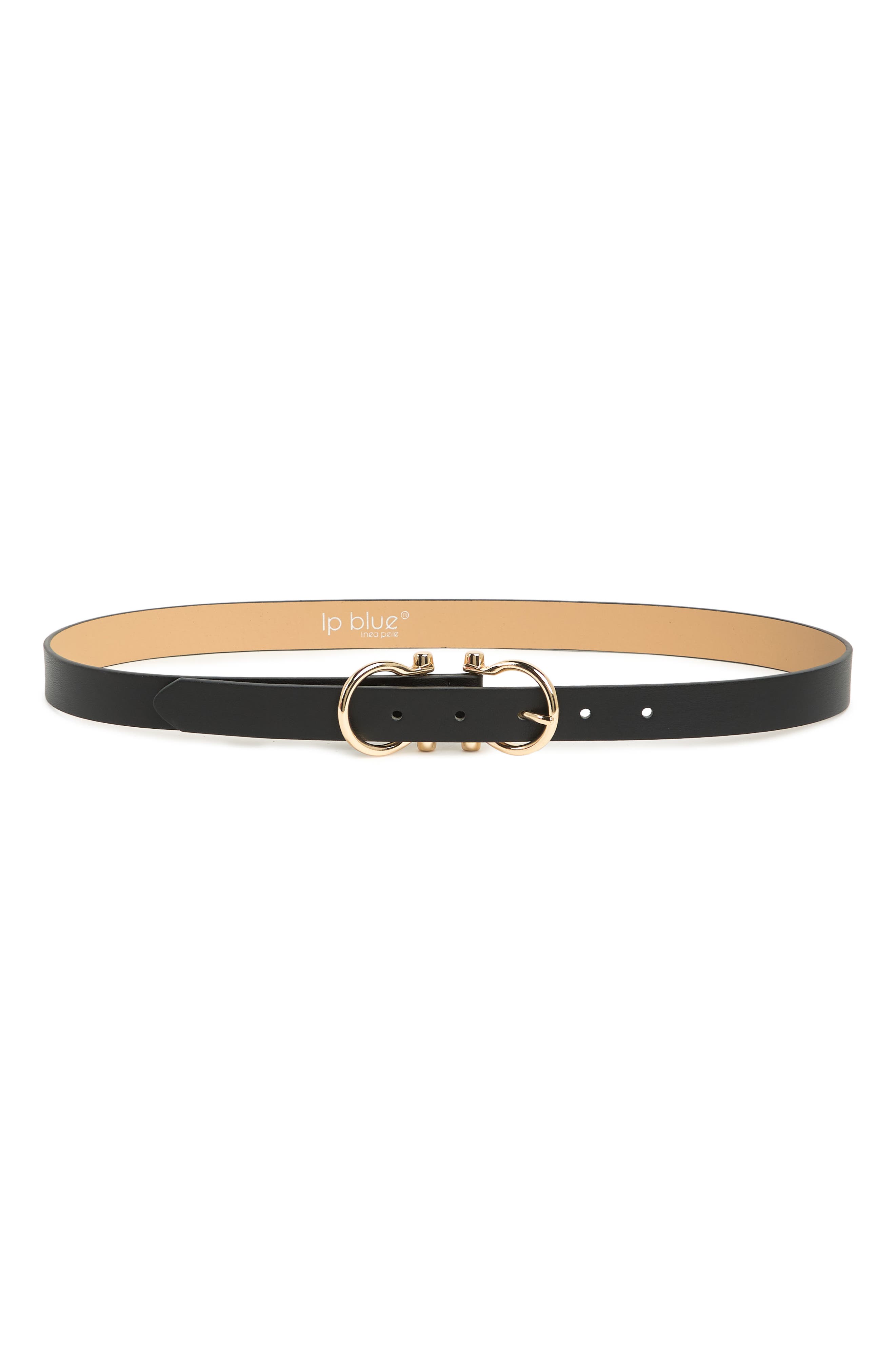 Linea Pelle Double Buckle Belt