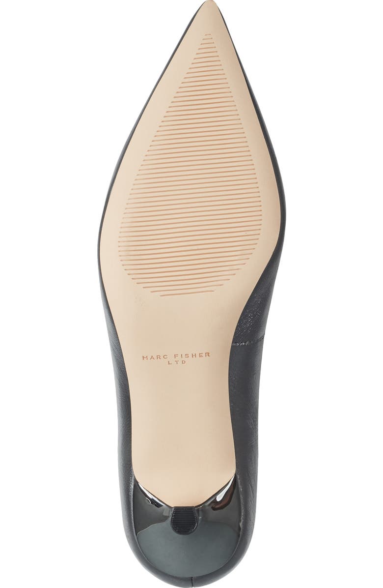 Marc Fisher LTD Cecile Pointed Toe Pump, Alternate, color, Metallic Silver