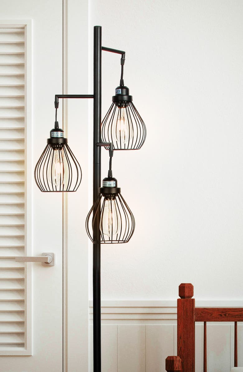 Brightech Teardrop LED Floor Lamp, Alternate, color, 