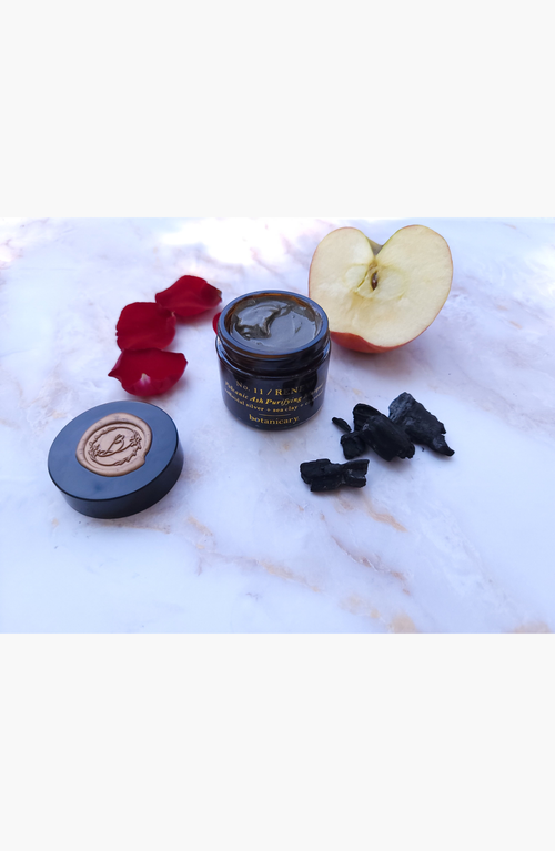 Botanicary No 11. Renew Volcanic Ash Purifying Masque In Black