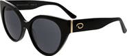 Oscar de la Renta 54mm Cat Eye Sunglasses