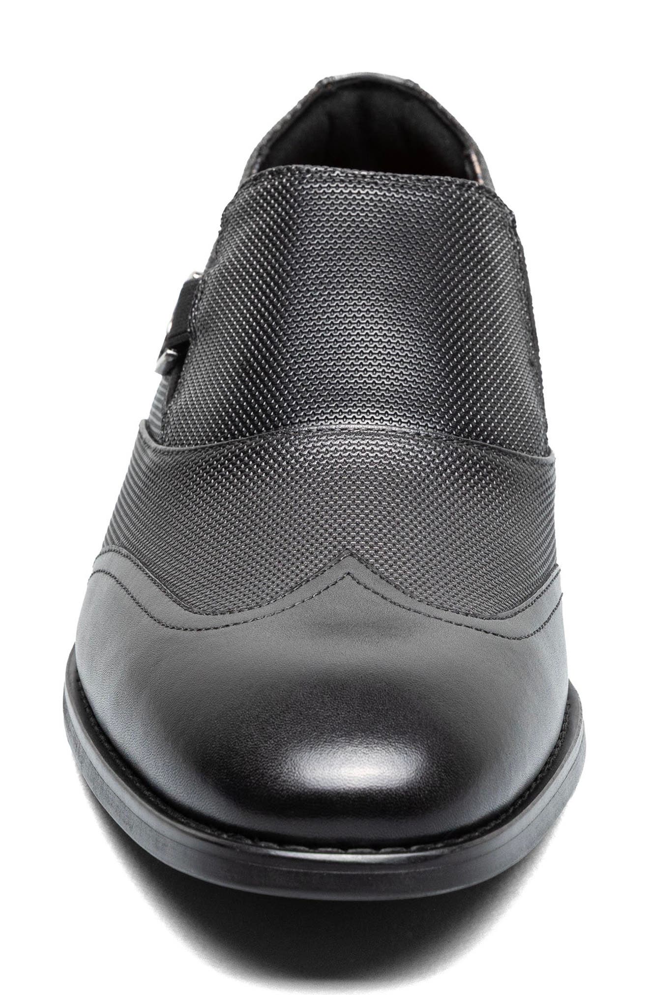 Stacy Adams Lockwood Cap Toe Loafer, Alternate, color, Black