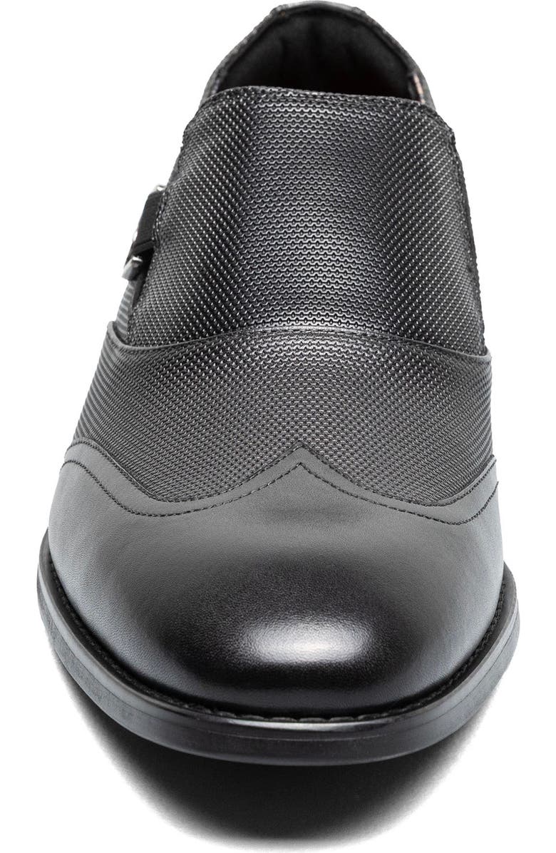 Stacy Adams Lockwood Cap Toe Loafer, Alternate, color, Black