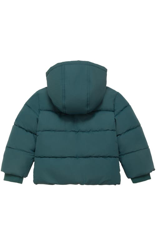 Rokka&rolla Fleece Lined Cloud Hooded Jacket In Blue