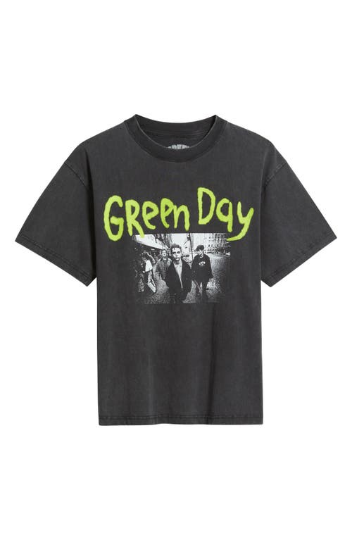 Id Supply Co Green Day Photo Graphic T-shirt In Black