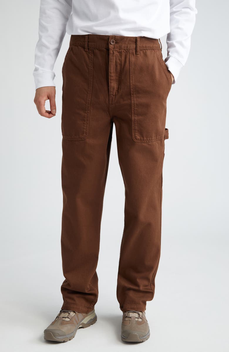 PALMES Broom Organic Cotton Twill Pants, Main, color, 