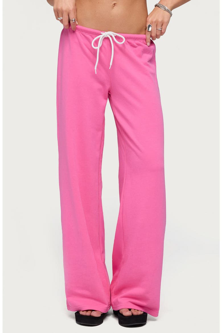 Callista Straight Leg Sweatpants, Main, color, PINK