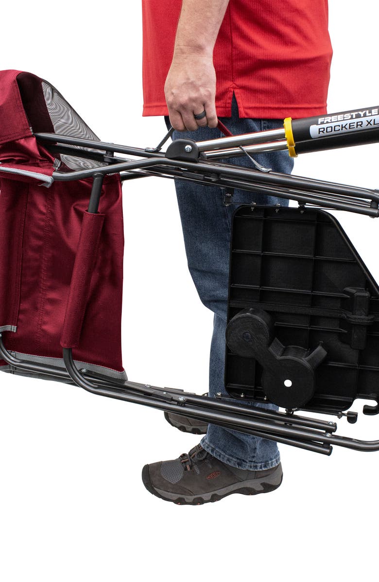 GCI Freestyle Rocker XL with Side Table, Alternate, color, Cinnamon