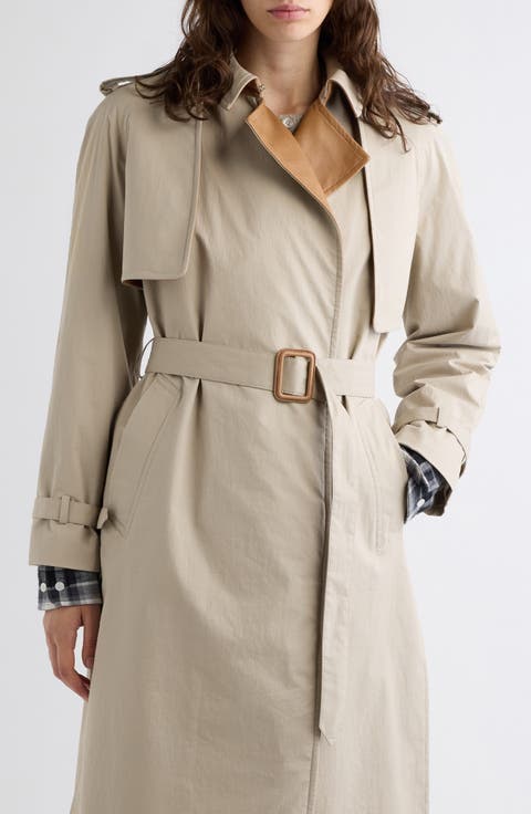 Ormesa Cotton Trench Coat