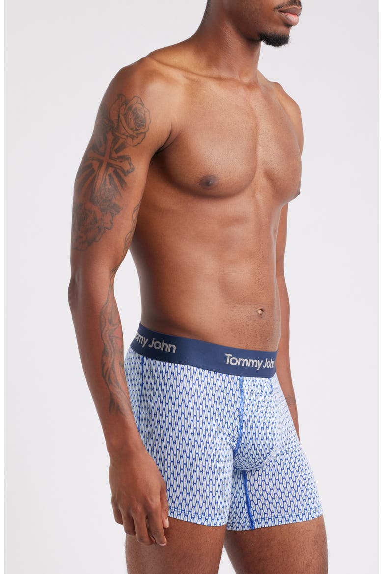 Second Skin 4-Inch Boxer Briefs, Alternate, color, SURF THE WEB SURF BOARDS