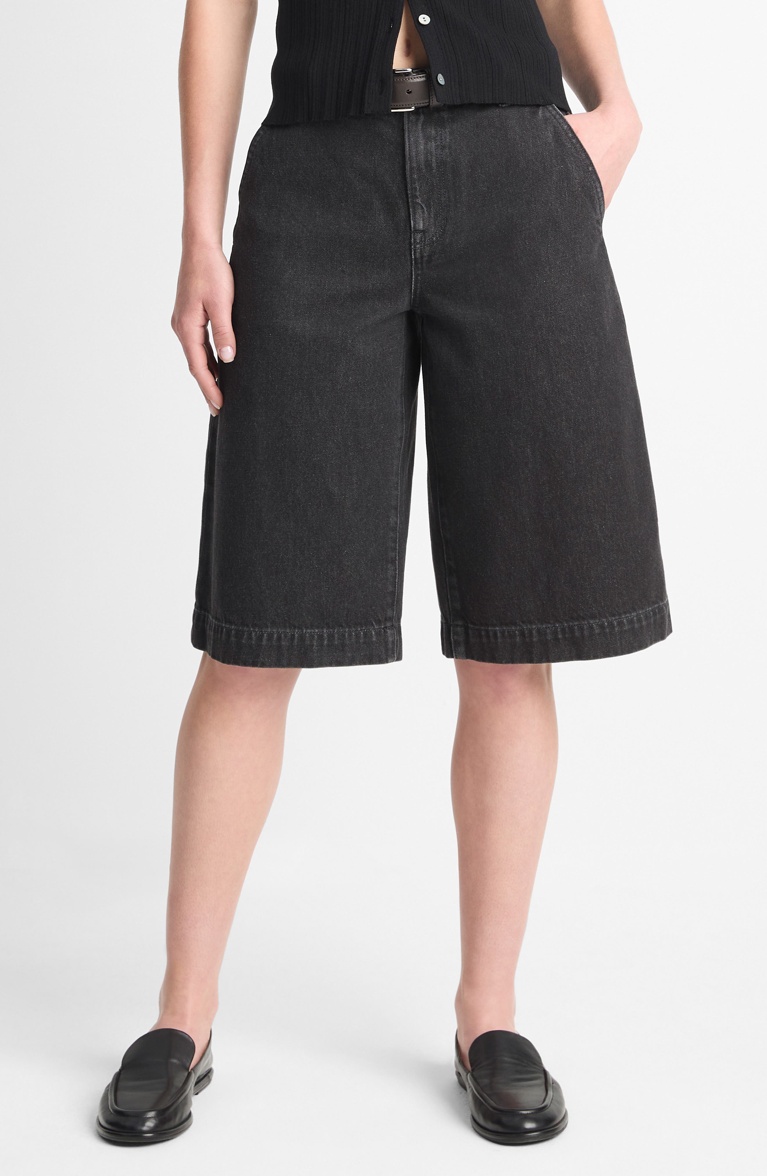 Vince Longline Denim Shorts