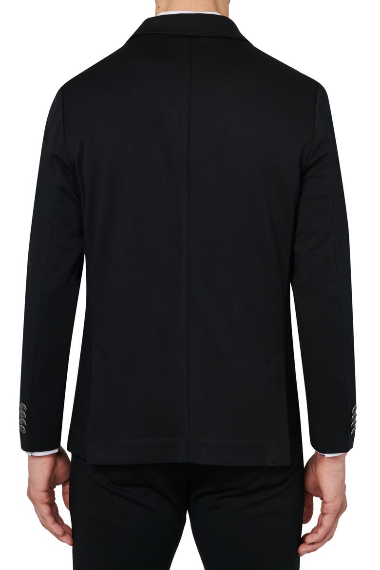 Knit Suit Seperate Jacket, Alternate, color, BLACK